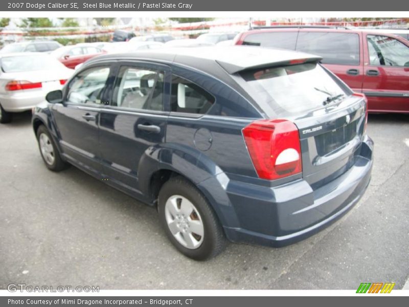 Steel Blue Metallic / Pastel Slate Gray 2007 Dodge Caliber SE