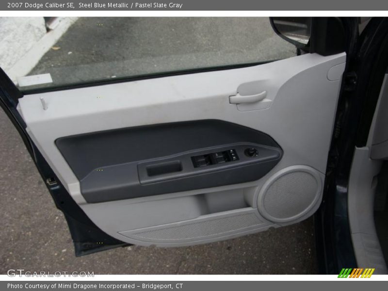 Steel Blue Metallic / Pastel Slate Gray 2007 Dodge Caliber SE