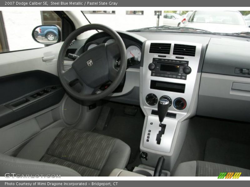 Steel Blue Metallic / Pastel Slate Gray 2007 Dodge Caliber SE