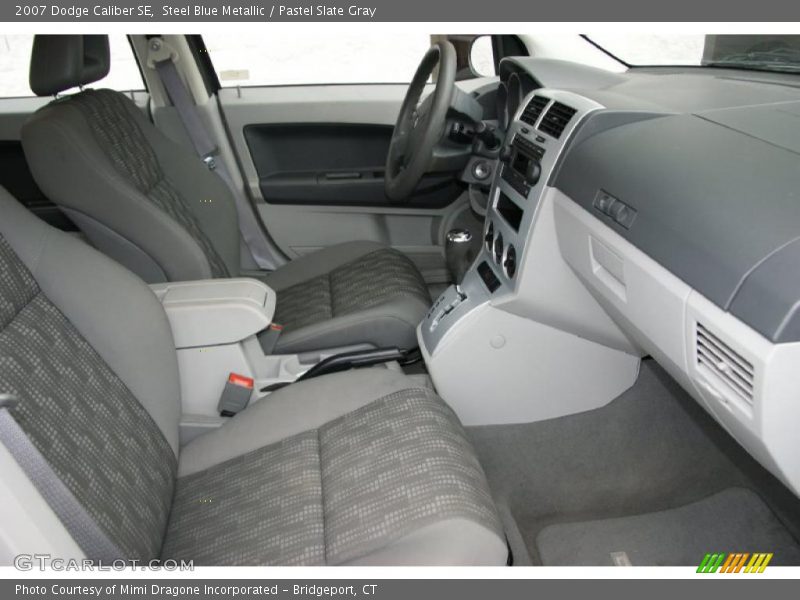Steel Blue Metallic / Pastel Slate Gray 2007 Dodge Caliber SE