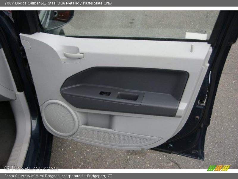 Steel Blue Metallic / Pastel Slate Gray 2007 Dodge Caliber SE