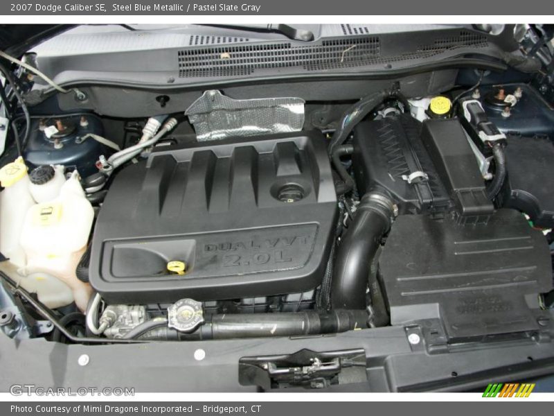 Steel Blue Metallic / Pastel Slate Gray 2007 Dodge Caliber SE
