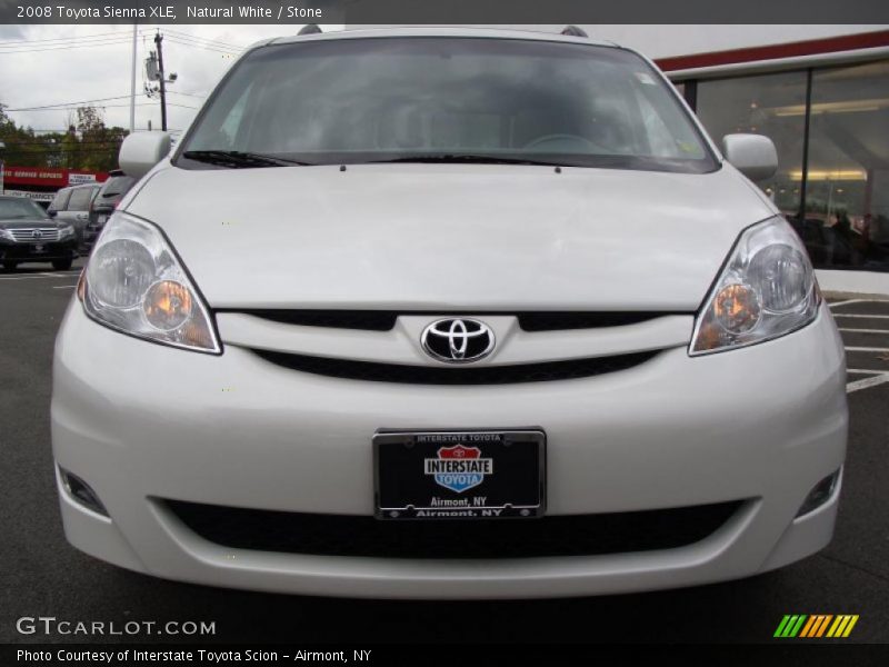 Natural White / Stone 2008 Toyota Sienna XLE