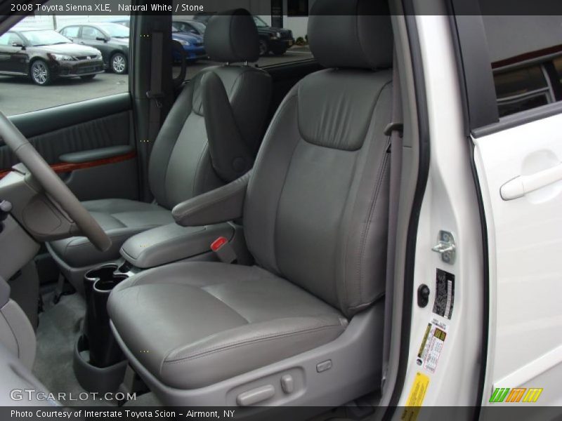 Natural White / Stone 2008 Toyota Sienna XLE
