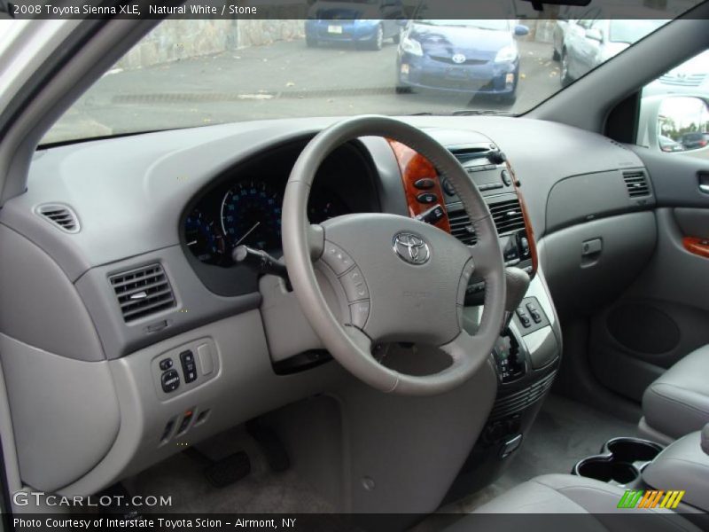 Natural White / Stone 2008 Toyota Sienna XLE