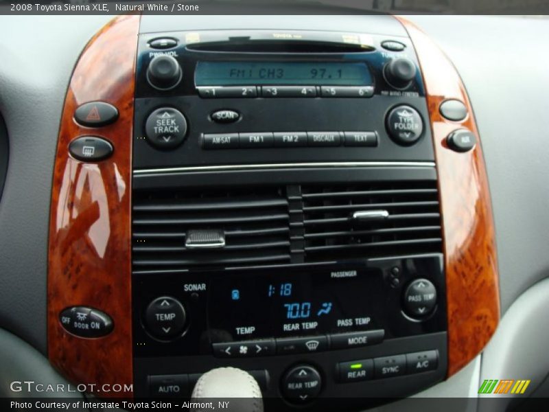 Natural White / Stone 2008 Toyota Sienna XLE