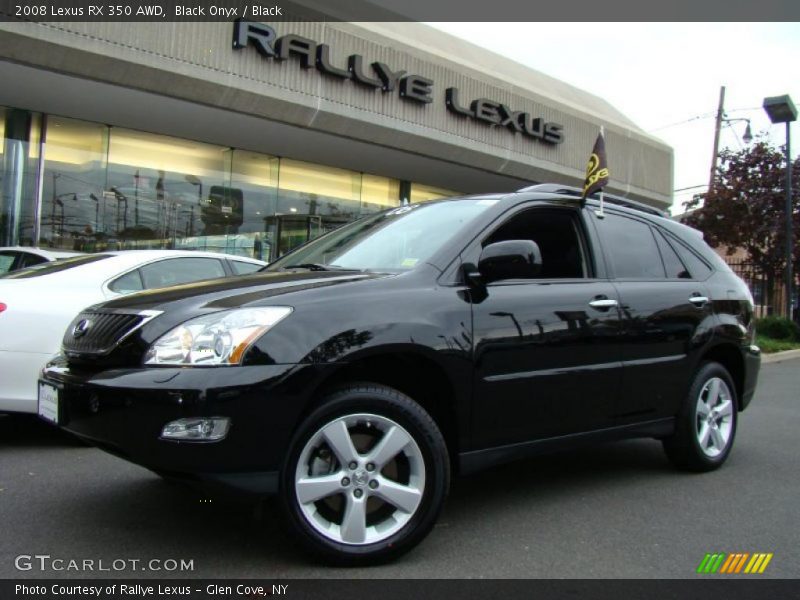 Black Onyx / Black 2008 Lexus RX 350 AWD