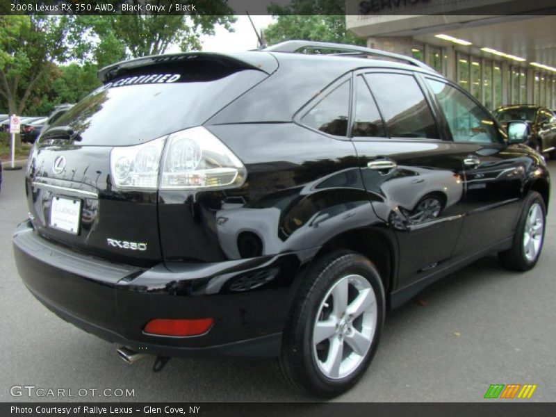 Black Onyx / Black 2008 Lexus RX 350 AWD