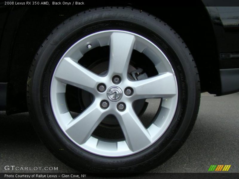 Black Onyx / Black 2008 Lexus RX 350 AWD