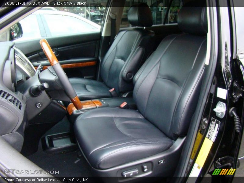 Black Onyx / Black 2008 Lexus RX 350 AWD