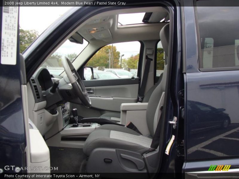Modern Blue Pearl / Pastel Slate Gray 2008 Jeep Liberty Limited 4x4