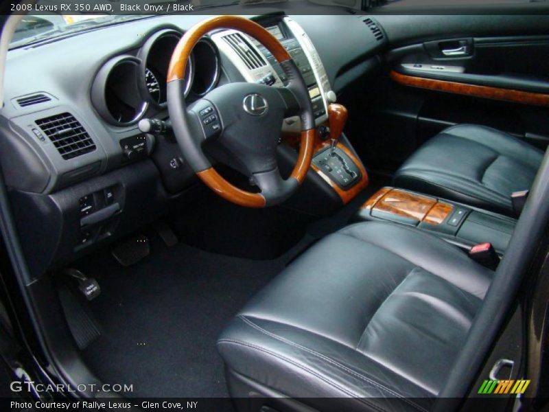 Black Onyx / Black 2008 Lexus RX 350 AWD