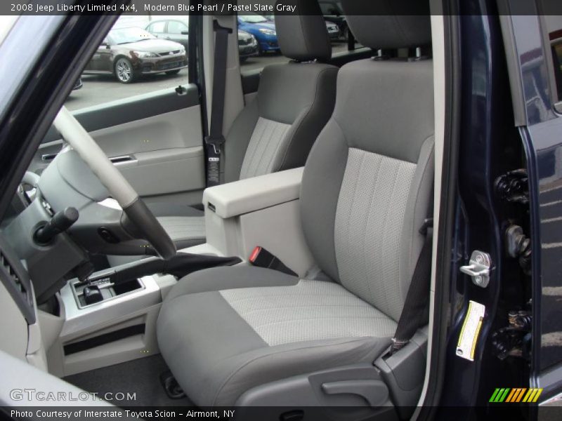 Modern Blue Pearl / Pastel Slate Gray 2008 Jeep Liberty Limited 4x4