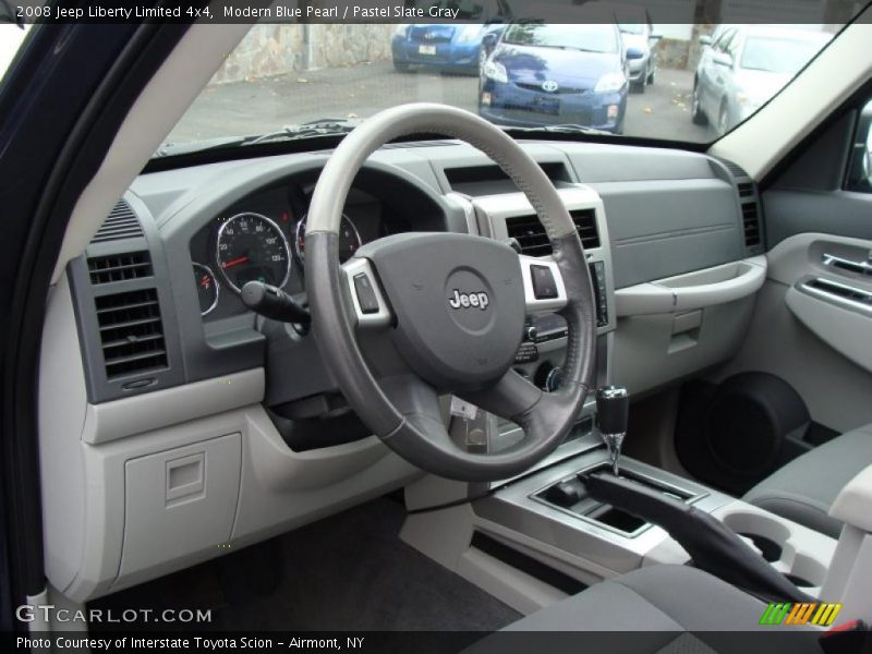 Modern Blue Pearl / Pastel Slate Gray 2008 Jeep Liberty Limited 4x4