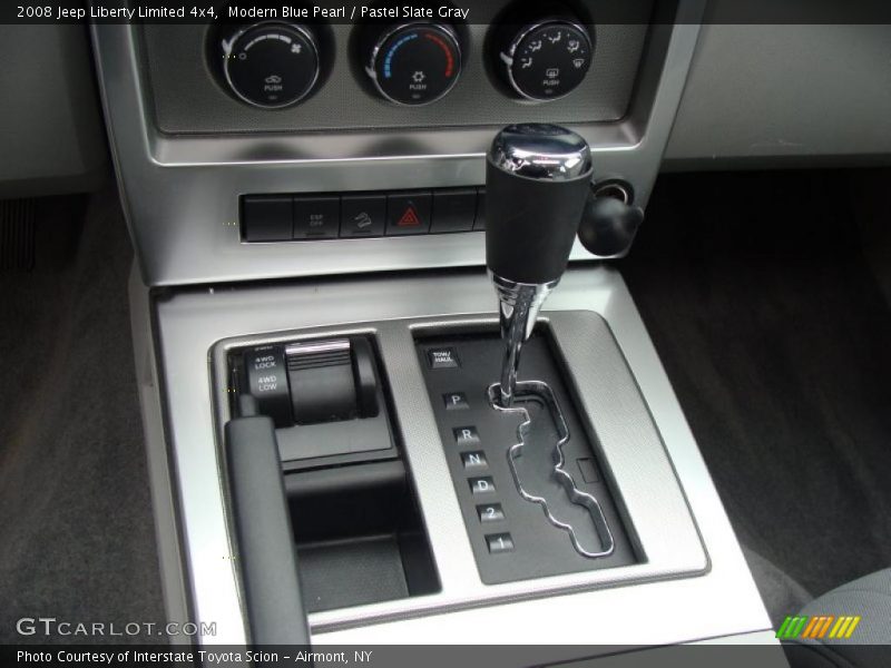 Modern Blue Pearl / Pastel Slate Gray 2008 Jeep Liberty Limited 4x4