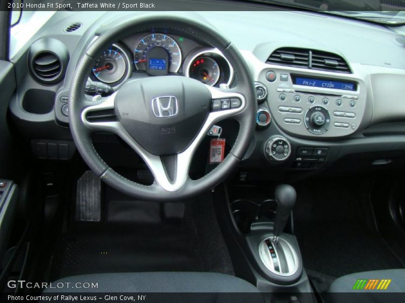Taffeta White / Sport Black 2010 Honda Fit Sport