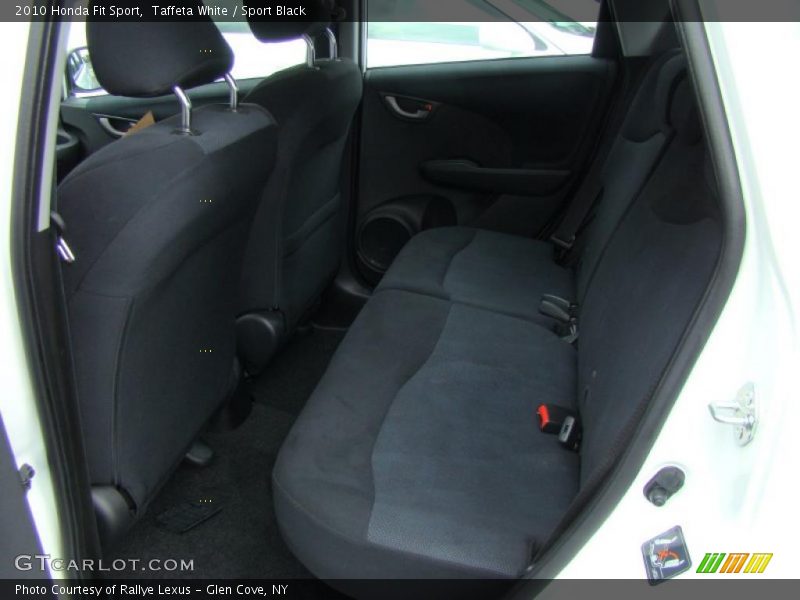 Taffeta White / Sport Black 2010 Honda Fit Sport