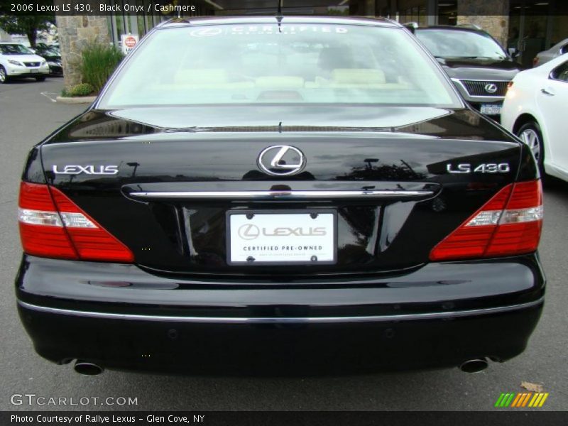Black Onyx / Cashmere 2006 Lexus LS 430