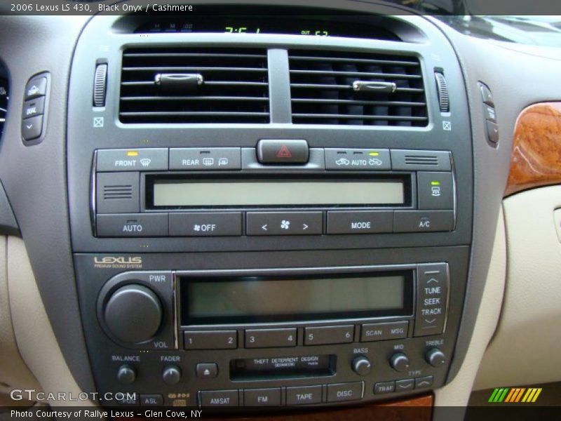 Black Onyx / Cashmere 2006 Lexus LS 430