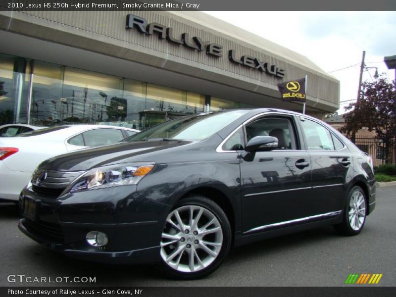 Smoky Granite Mica / Gray 2010 Lexus HS 250h Hybrid Premium