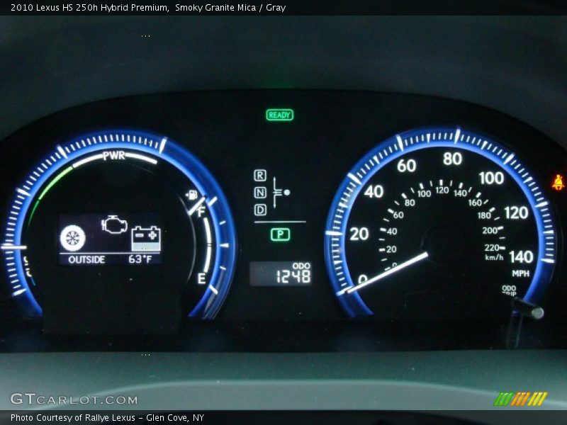  2010 HS 250h Hybrid Premium 250h Hybrid Premium Gauges