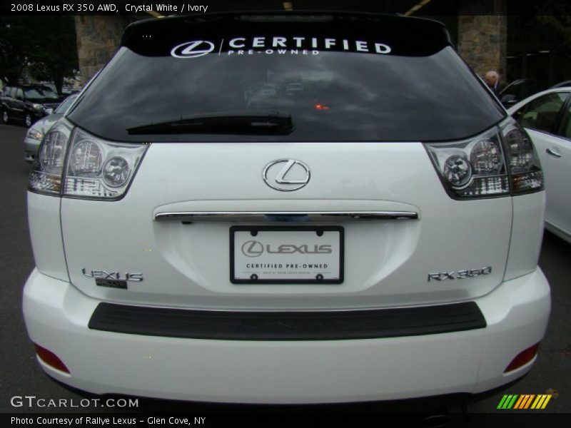 Crystal White / Ivory 2008 Lexus RX 350 AWD