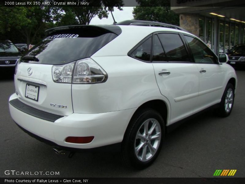 Crystal White / Ivory 2008 Lexus RX 350 AWD