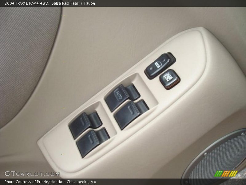 Salsa Red Pearl / Taupe 2004 Toyota RAV4 4WD