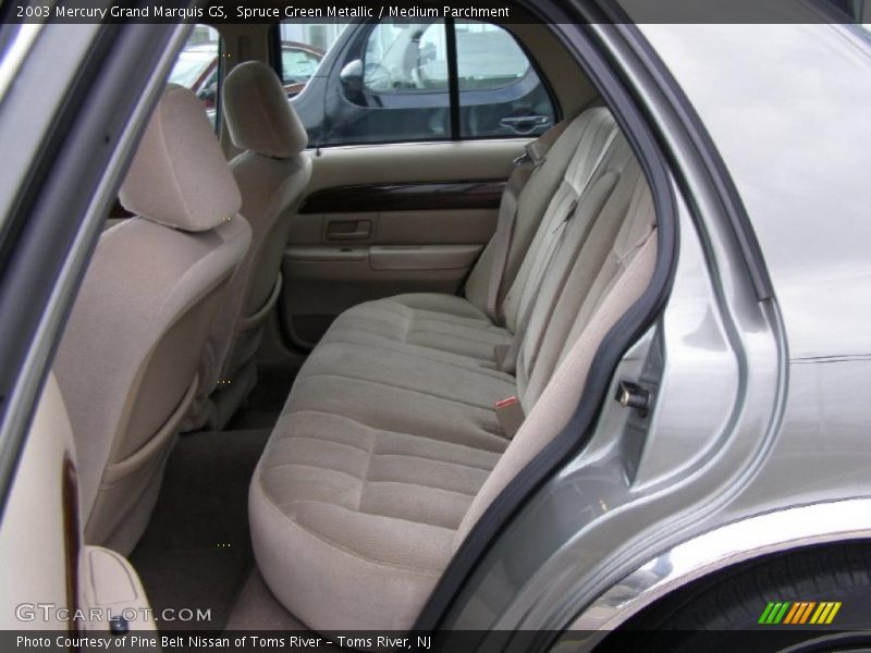 Spruce Green Metallic / Medium Parchment 2003 Mercury Grand Marquis GS