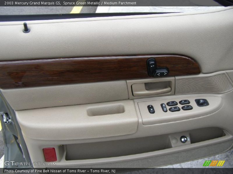 Spruce Green Metallic / Medium Parchment 2003 Mercury Grand Marquis GS