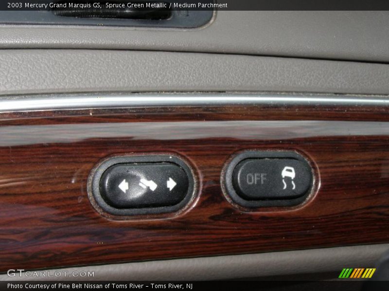 Spruce Green Metallic / Medium Parchment 2003 Mercury Grand Marquis GS