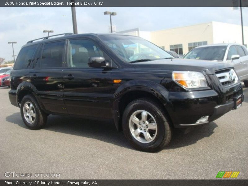 Formal Black / Gray 2008 Honda Pilot Special Edition