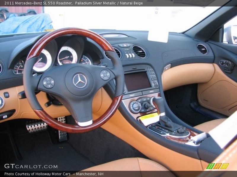  2011 SL 550 Roadster Natural Beige Interior