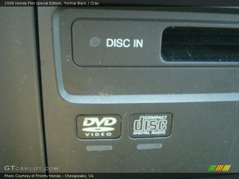 Formal Black / Gray 2008 Honda Pilot Special Edition