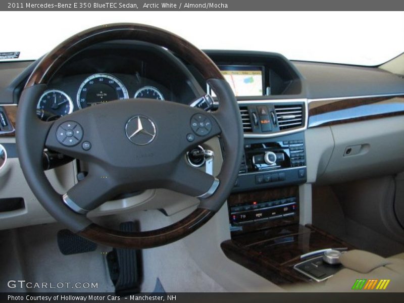 Dashboard of 2011 E 350 BlueTEC Sedan