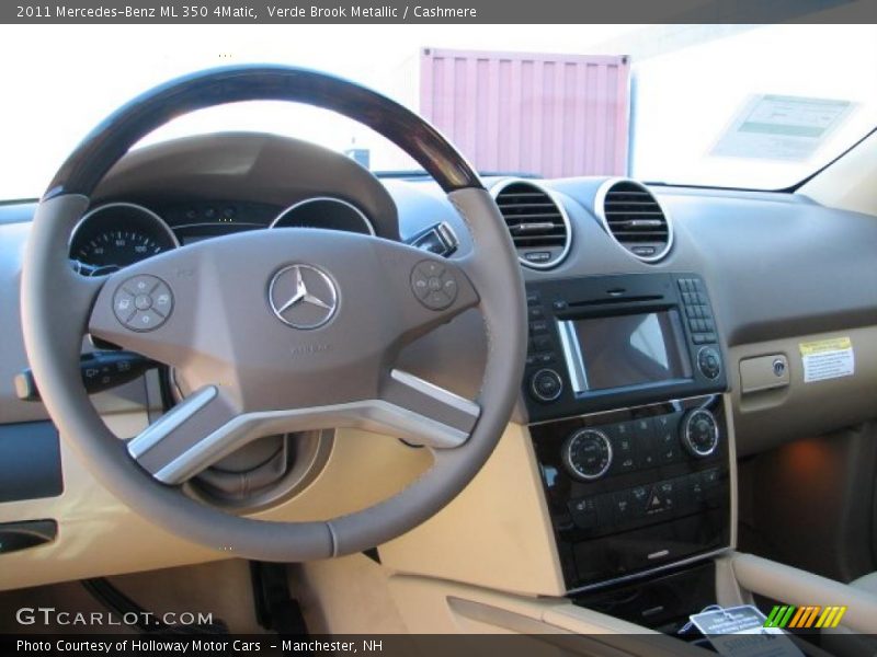 Dashboard of 2011 ML 350 4Matic