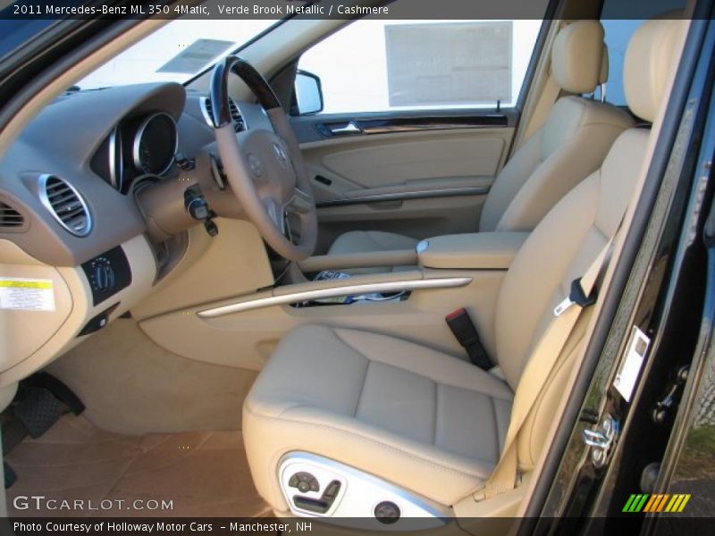  2011 ML 350 4Matic Cashmere Interior