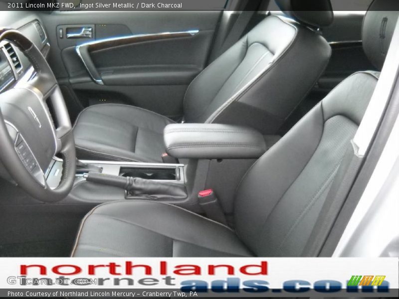 Ingot Silver Metallic / Dark Charcoal 2011 Lincoln MKZ FWD