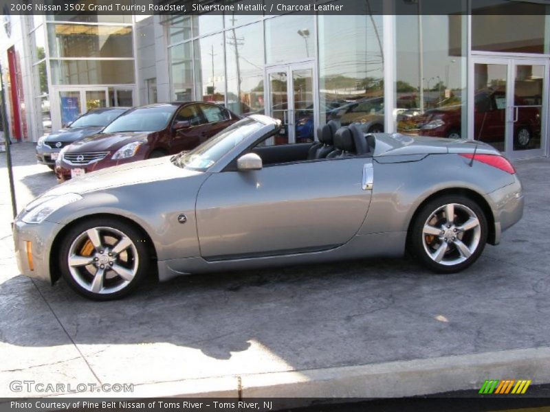 Silverstone Metallic / Charcoal Leather 2006 Nissan 350Z Grand Touring Roadster