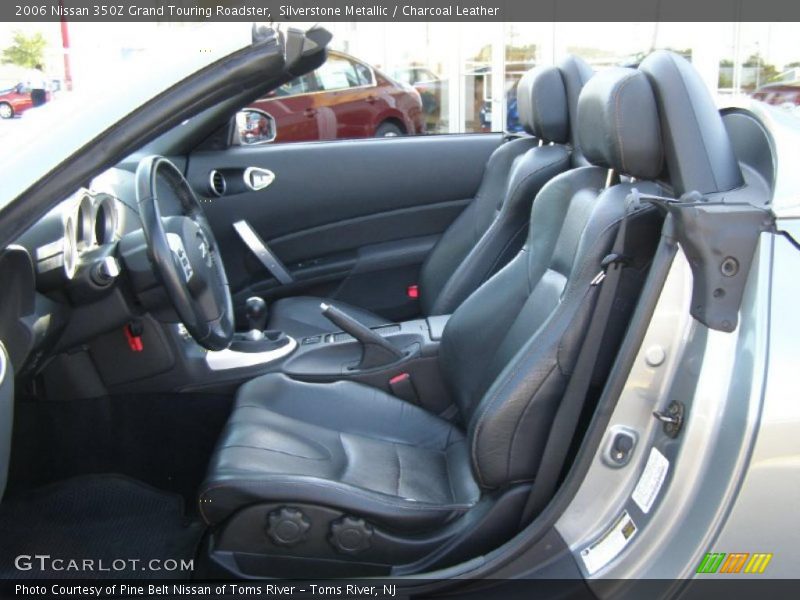  2006 350Z Grand Touring Roadster Charcoal Leather Interior