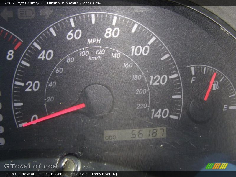 Lunar Mist Metallic / Stone Gray 2006 Toyota Camry LE