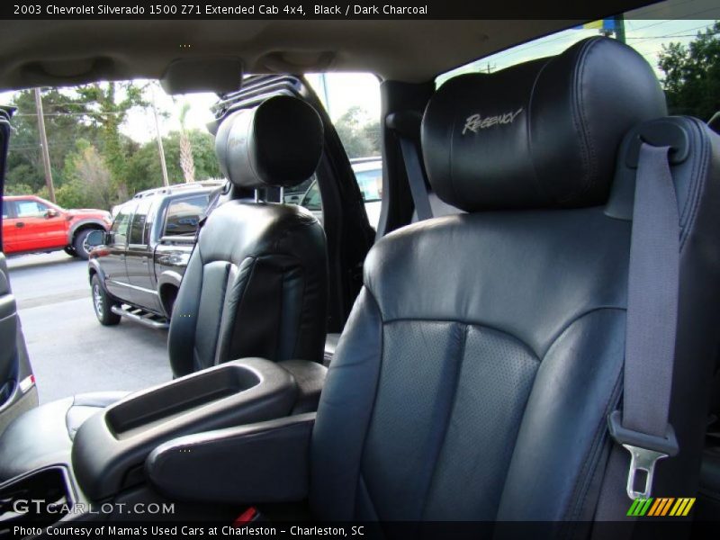 Black / Dark Charcoal 2003 Chevrolet Silverado 1500 Z71 Extended Cab 4x4