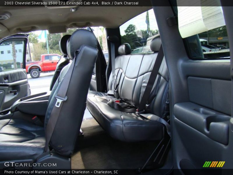 Black / Dark Charcoal 2003 Chevrolet Silverado 1500 Z71 Extended Cab 4x4