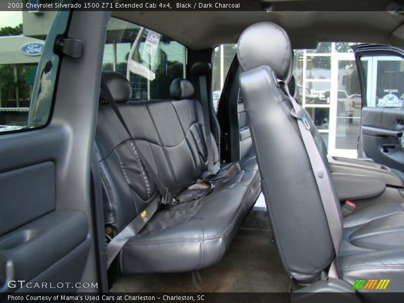 Black / Dark Charcoal 2003 Chevrolet Silverado 1500 Z71 Extended Cab 4x4