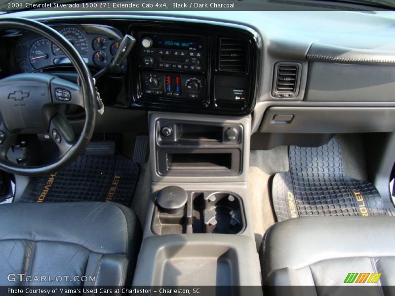 Black / Dark Charcoal 2003 Chevrolet Silverado 1500 Z71 Extended Cab 4x4