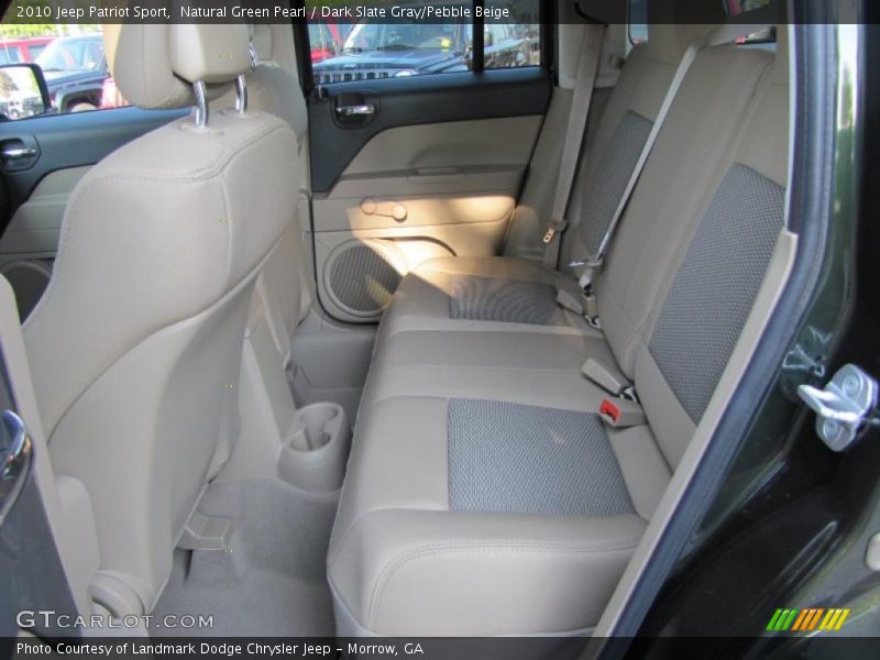 Natural Green Pearl / Dark Slate Gray/Pebble Beige 2010 Jeep Patriot Sport