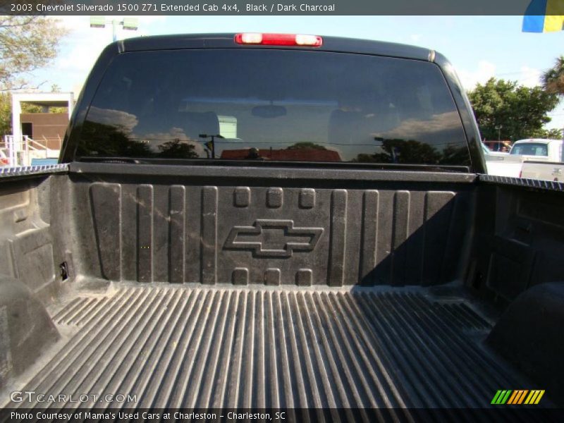 Black / Dark Charcoal 2003 Chevrolet Silverado 1500 Z71 Extended Cab 4x4
