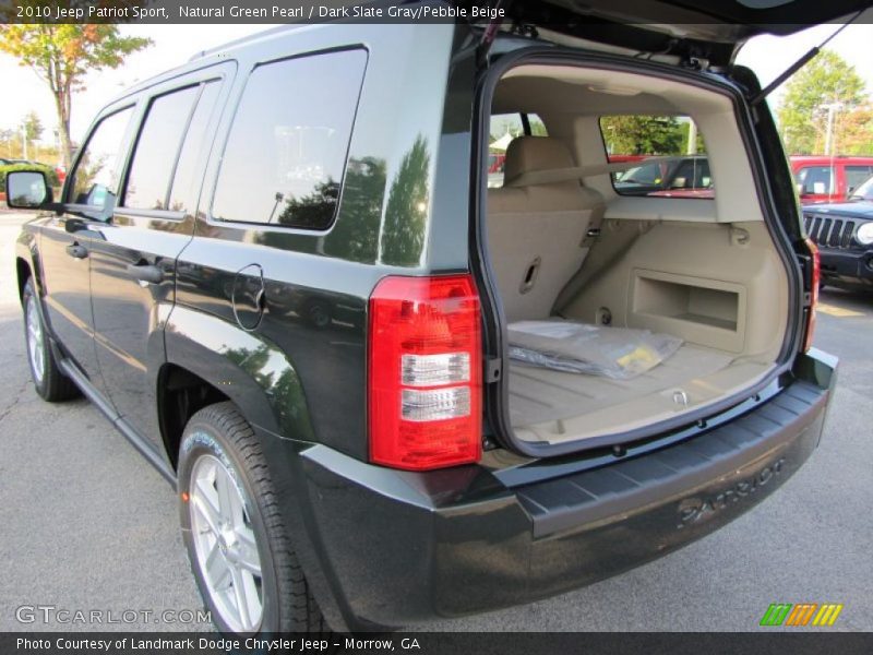 Natural Green Pearl / Dark Slate Gray/Pebble Beige 2010 Jeep Patriot Sport
