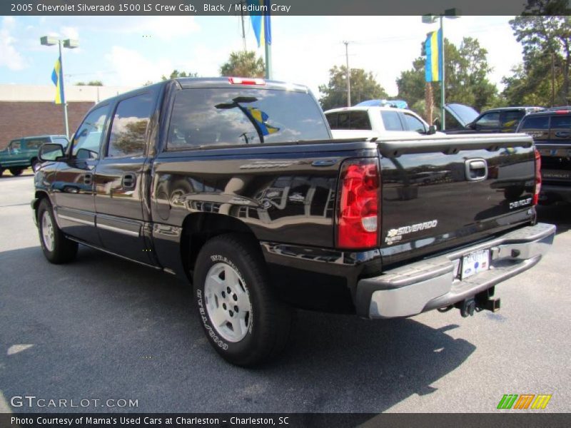 Black / Medium Gray 2005 Chevrolet Silverado 1500 LS Crew Cab