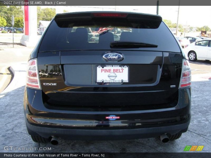 Black / Camel 2007 Ford Edge SE AWD